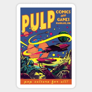 Pulp Rocketships Magnet